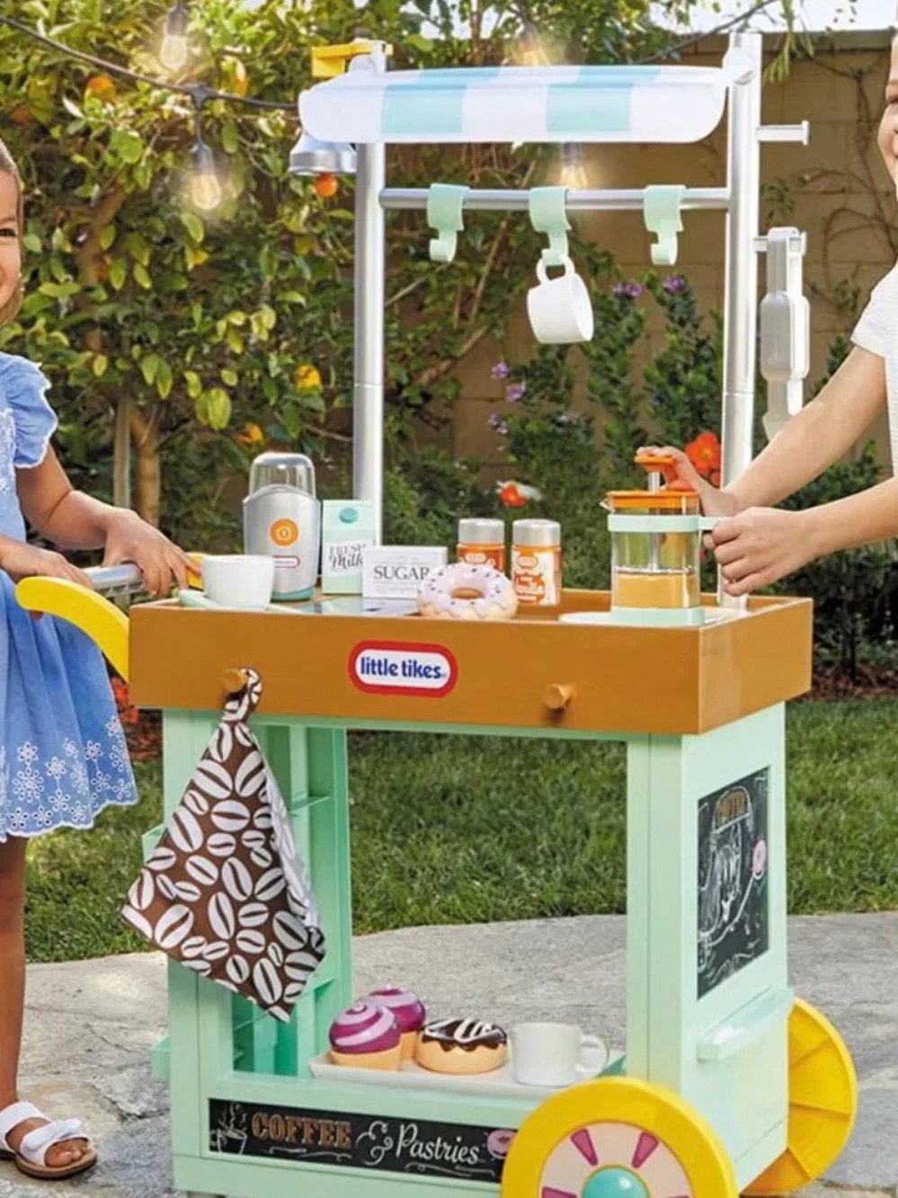 Little Tikes Food 2 in 1 Cafe Cart Coffee Accessories Replacements Fun With Food